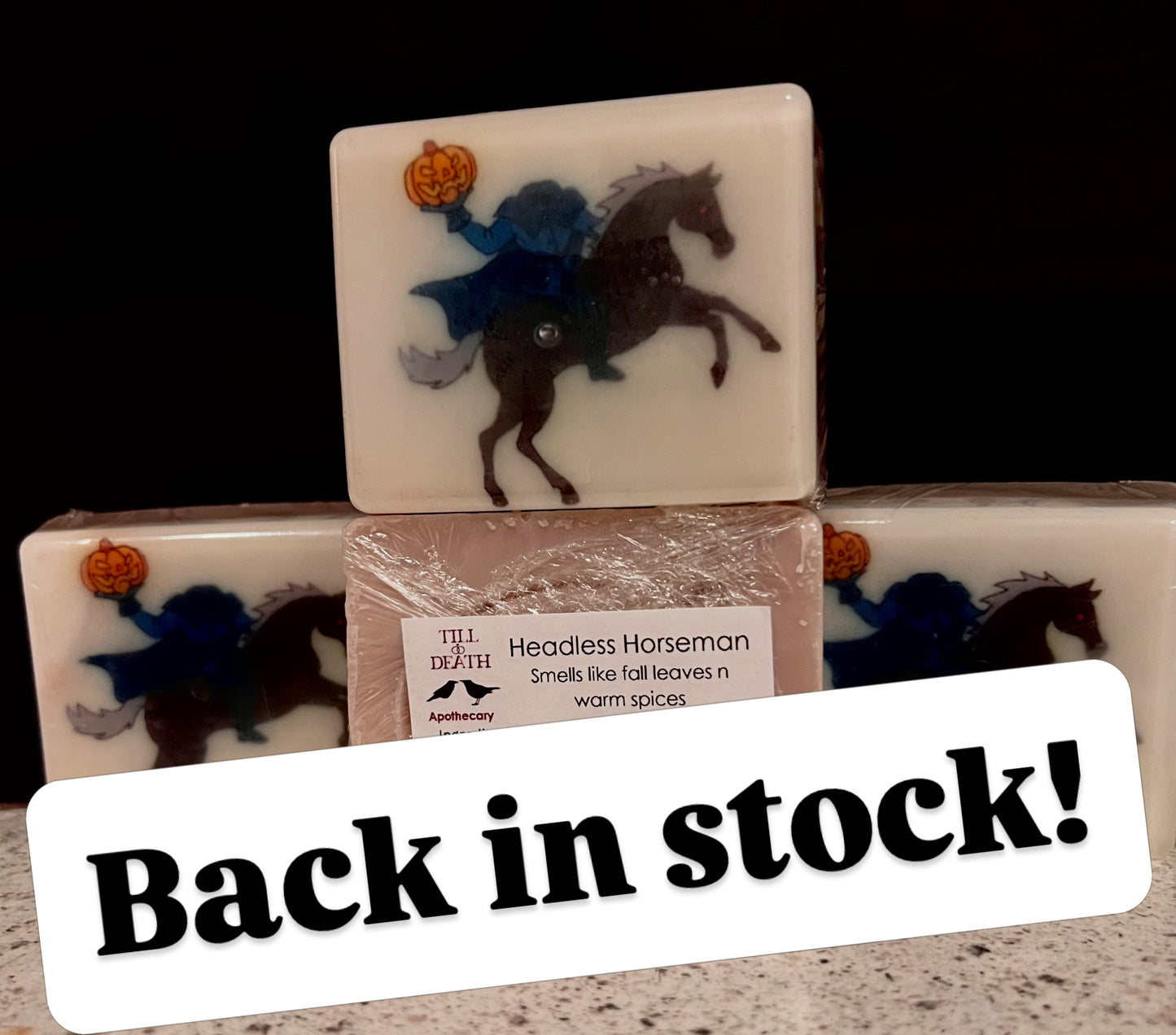 Headless horseman soaps