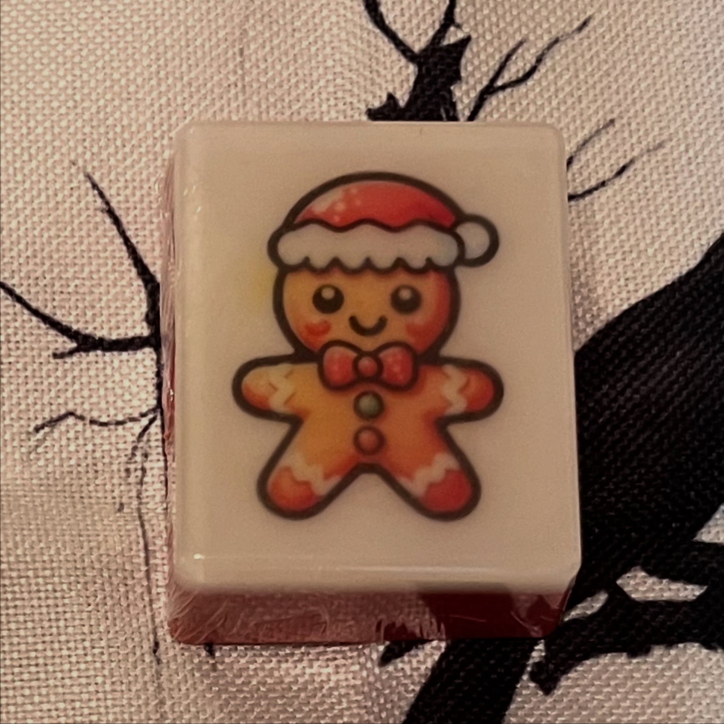 Gingerbread man soap