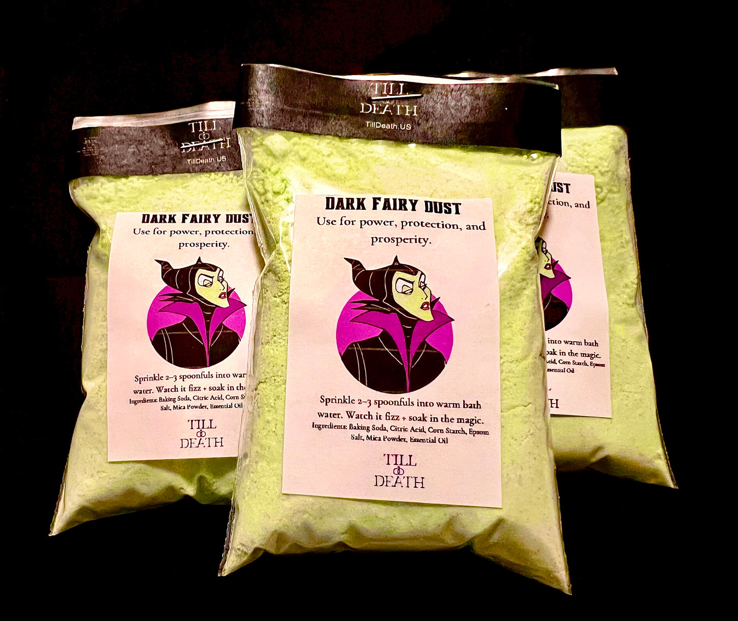Dark Fairy Bath Dust