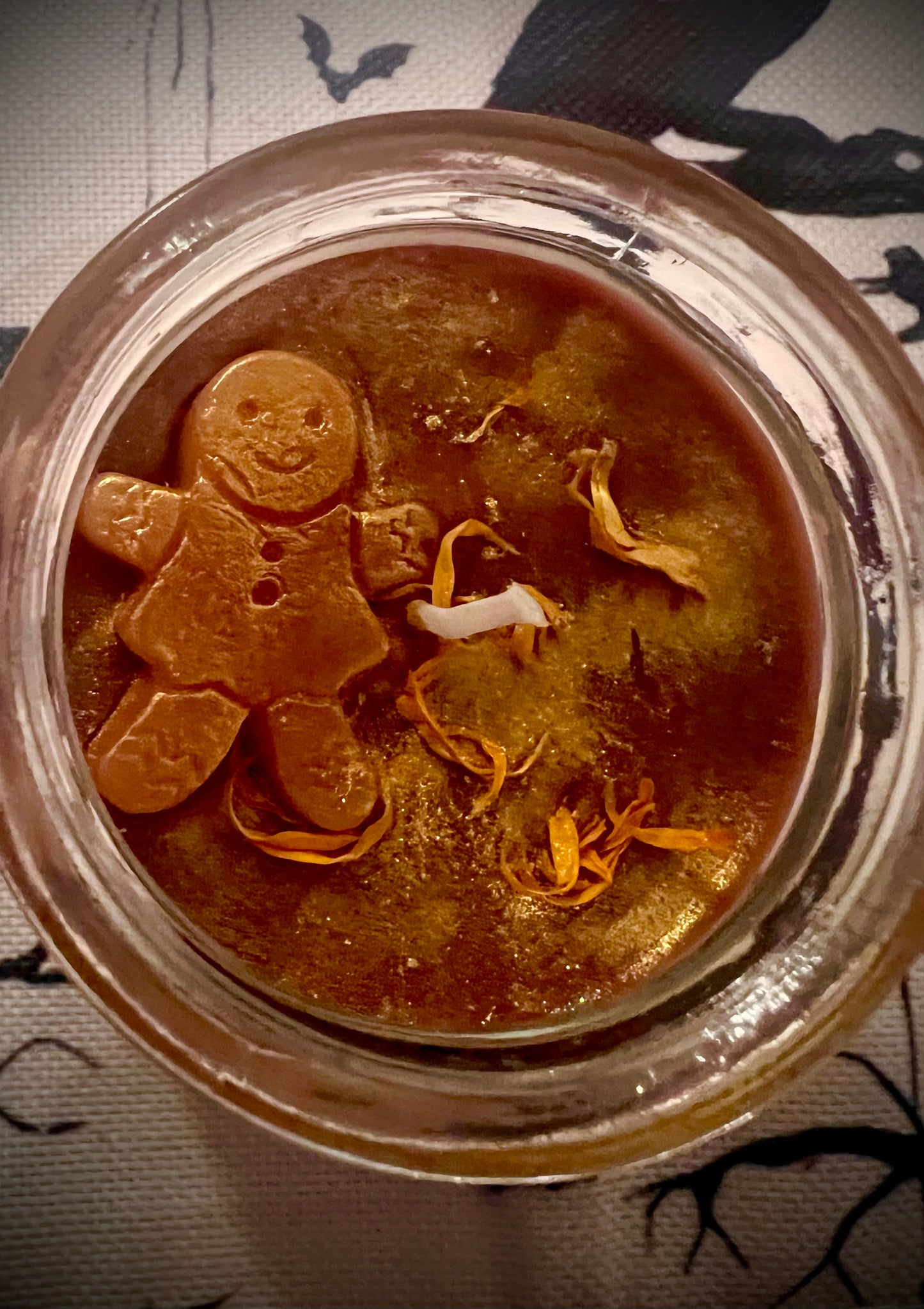 Ginger bread candles