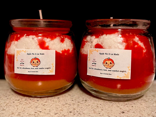 Apple Pie A La Mode Candle