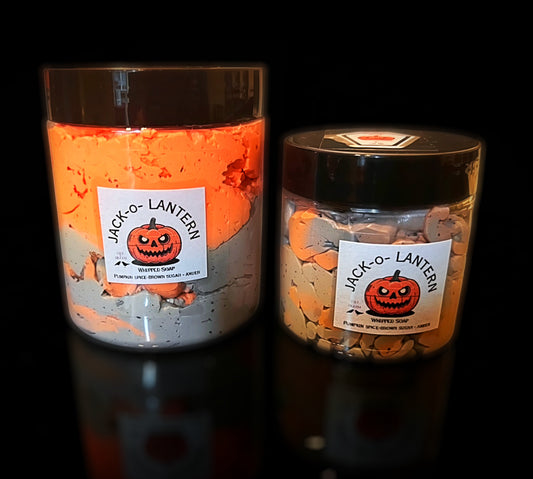 Jack O Lantern Whipped Soap