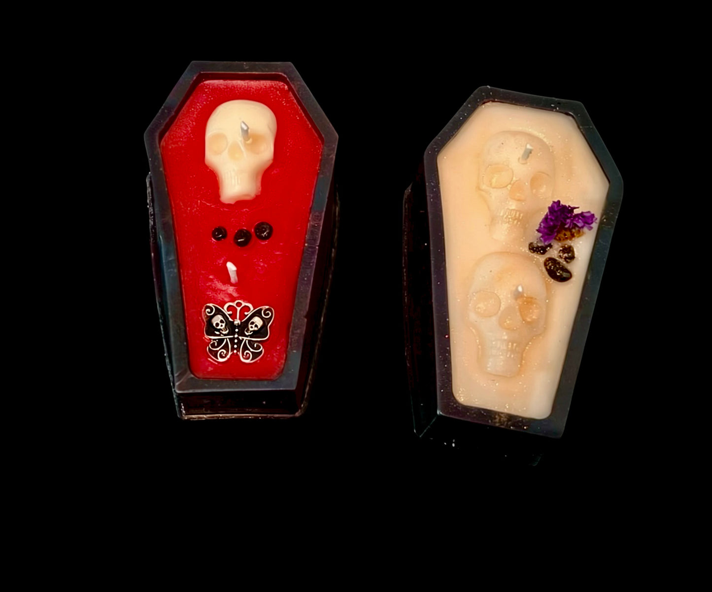 Scented Coffin Candle