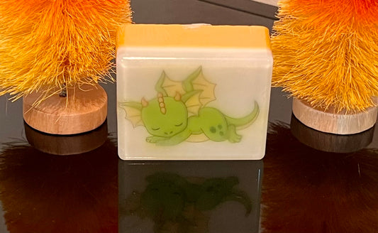 Sleeping dragon soap