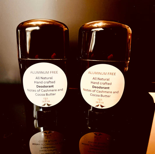 Cashmere and cocoa butter deodorant