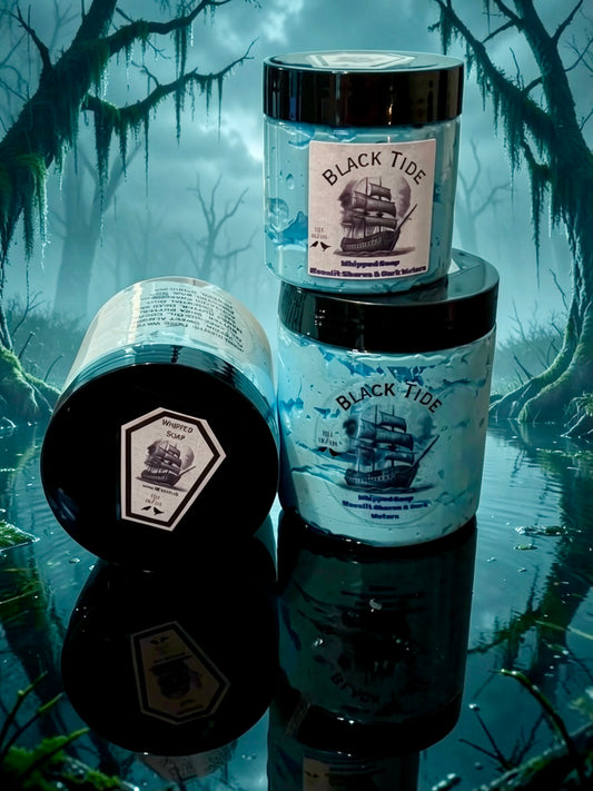 Black Tide Whipped Soap