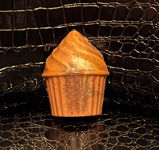 Caramel chocolate cupcake soaps