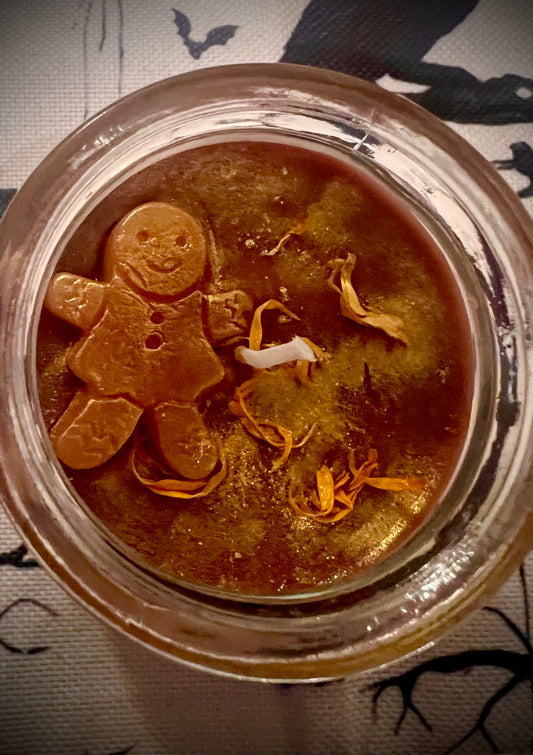 Ginger bread candles