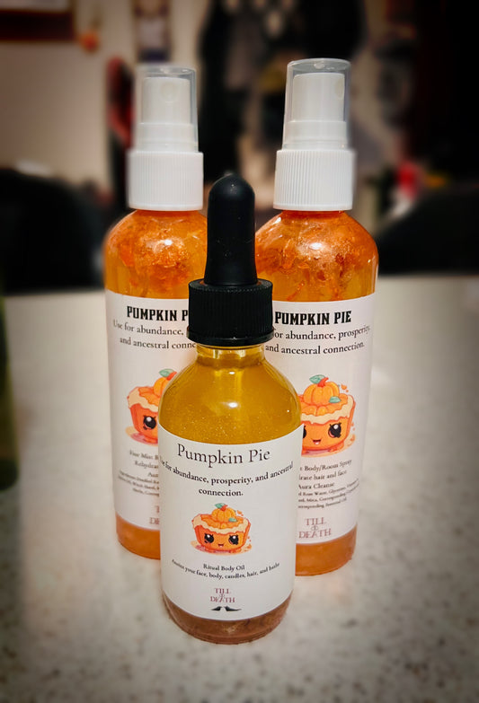 Pumpkin pie ritual oil