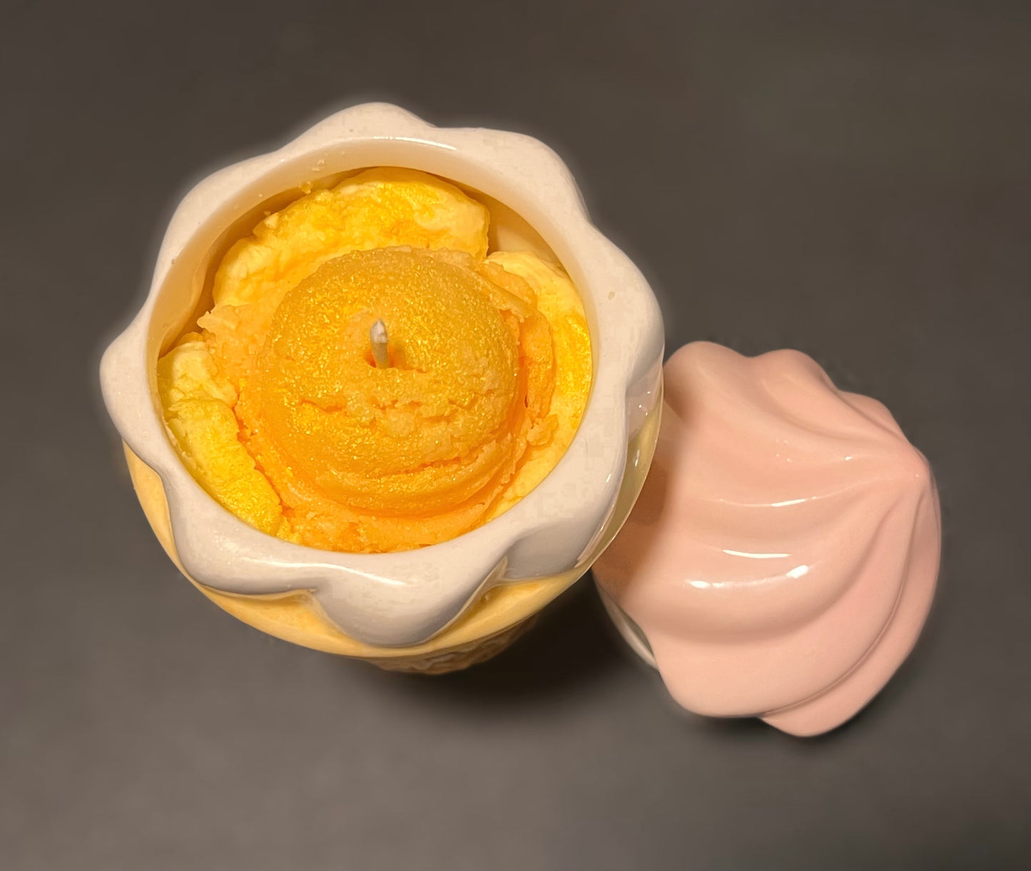 Ice cream candle