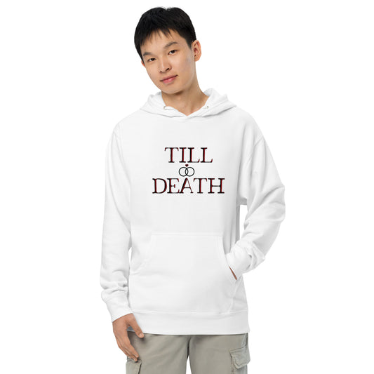 Till Death Official Logo Hoodies Unisex midweight hoodie